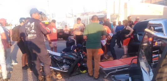 Punto Fijo| Fotos|Cuatro lesionados dejó colisión de moto y carro