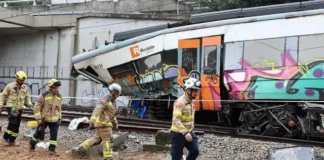 Otro accidente de tren en España: un fallecido y más de una docena de heridos Otro accidente de tren en España: un fallecido y más de una docena de heridos
