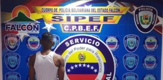 Le cayó a palos a su hermana en Coro