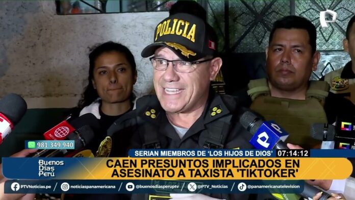 Perú | Tres venezolanos detenidos por asesinato de “taxista tiktoker”