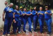 Profesores Jubilados de Falcón Subcampeones en Bolas Criollas en los Juegos Nacionales de Margarita