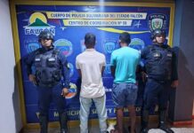 Detienen a dos solicitados por homicidio en Tucacas