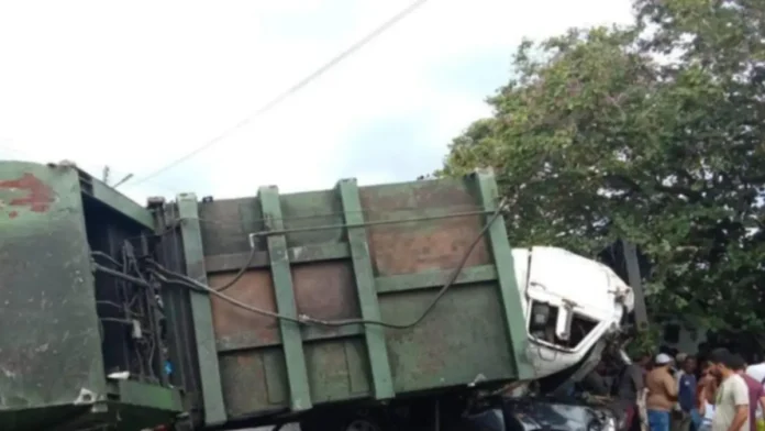 Táchira | Camión de aseo sufre falla mecánica y causó fatal accidente