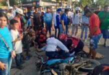 Tucacas| Colisión entre moto y camioneta