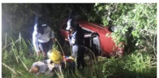 Tocópero| Conductor ebrio se quedó dormido y sufrió lesiones severas