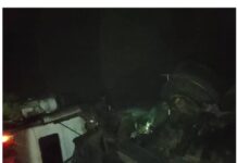 Municipio Piritu| Gandola cargada de cemento volcó la madrugada del #02ENE