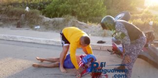 Chichiriviche| Fotos| Vuelco de moto dejó una persona fallecida