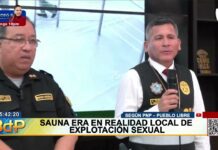 Perú | Desmantelan red de explotación sexual en un falso sauna Perú | Desmantelan red de explotación sexual en un falso sauna
