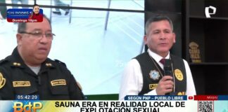 Perú | Desmantelan red de explotación sexual en un falso sauna Perú | Desmantelan red de explotación sexual en un falso sauna