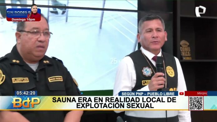 Perú | Desmantelan red de explotación sexual en un falso sauna