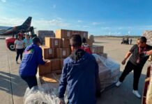 Llegó primer lote para reponer material para diálisis destruido en bombardeo de EEUU Llegó primer lote para reponer material para diálisis destruido