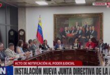 Presidenta del TSJ recibió notificación de inicio de la AN Presidenta del TSJ recibió notificación de inicio de la AN