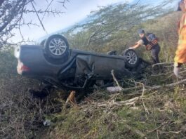 Vuelco en la Coro-Punto Fijo dejó una lesionada