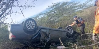 Vuelco en la Coro-Punto Fijo dejó una lesionada