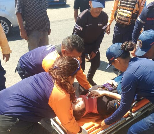 Carirubana| Colisión de vehículos con una lesionada