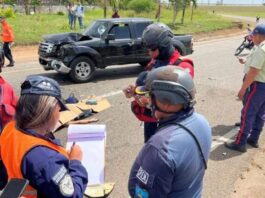 Monagas | Accidente deja una mujer muerta y un hombre herido