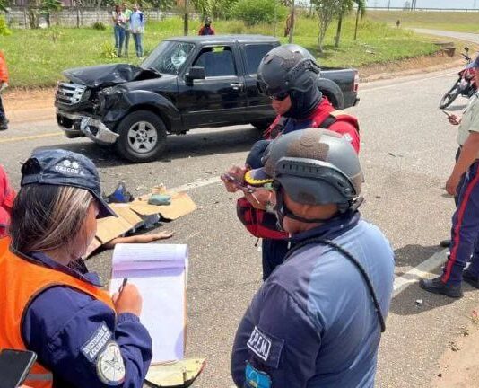 Monagas | Accidente deja una mujer muerta y un hombre herido