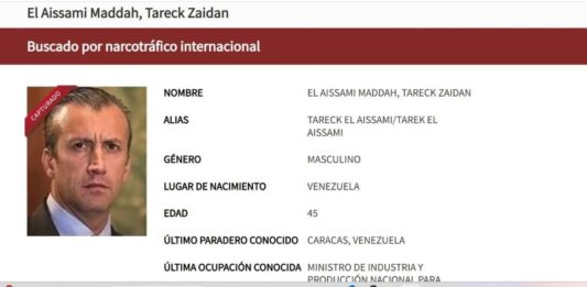 Capturado el exministro de Petróleo de Venezuela y expresidente de PDVSA, Tareck El Aissami