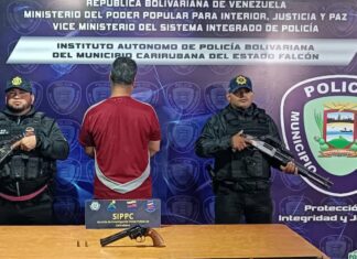 Punto Fijo| En medio de la discusión amenazó a su esposa con un arma de fuego