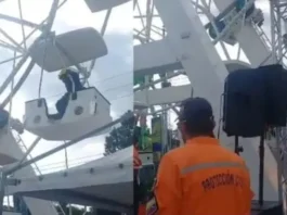 Táchira | Ataque de pánico causa accidente en atracción mecánica Táchira | Ataque de pánico causa accidente en atracción mecánica