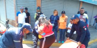 Punto Fijo| La sorprendió una boca de visita descubierta y se fue al pavimento