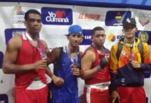 Boxeo Falconiano conquistó 4 medallas en el Nacional Elite en Cumaná
