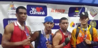 Boxeo Falconiano conquistó 4 medallas en el Nacional Elite en Cumaná