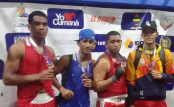 Boxeo Falconiano conquistó 4 medallas en el Nacional Elite en Cumaná