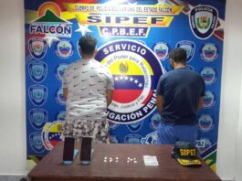 Municipio Miranda| Dos detenidos por tenencia de cocaína