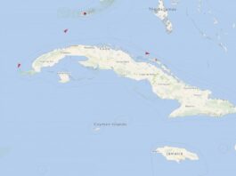 Cuba con tres buques militares de EE. UU. a poca distancia de sus aguas territoriales