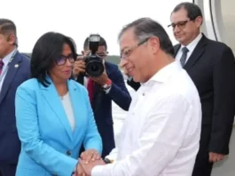 Delcy Rodríguez y Gustavo Petro se reunirán el 14 de marzo Delcy Rodríguez y Gustavo Petro se reunirán el 14 de marzo