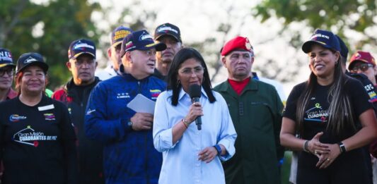 Delcy Rodríguez: derechos y beneficios de los trabajadores serán garantizados con la Constituyente Laboral Delcy Rodríguez: derechos y beneficios de los trabajadores serán garantizados con la Constituyente Laboral