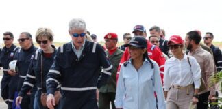 Delcy Rodríguez y secretario de Energía de EEUU visitaron la empresa petrolera Petroindependencia Delcy Rodríguez y secretario de Energía de EEUU visitaron la empresa petrolera Petroindependencia