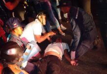 Coro| Politraumatizado en deslizamiento de moto