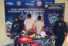 Coro| Detenidos un adolescente y un adulto por hurto y daños a la propiedad