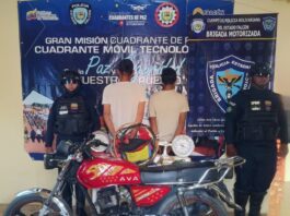 Coro| Detenidos un adolescente y un adulto por hurto y daños a la propiedad