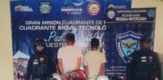 Coro| Detenidos un adolescente y un adulto por hurto y daños a la propiedad