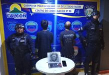 Municipio Silva| Dos detenidos con droga