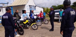 Muncipio Monseñor Iturriza| Polifalcón se despliega en dispositivo de seguridad vial