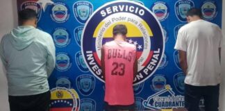 Coro| Tres detenidos con droga