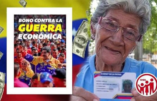 Monto| Reportan pago del bono de Guerra Económica a pensionados