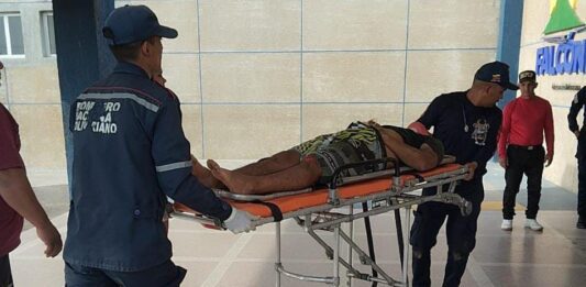 Punto Fijo| Motorizado chocó con un árbol y quedó herido de gravedad