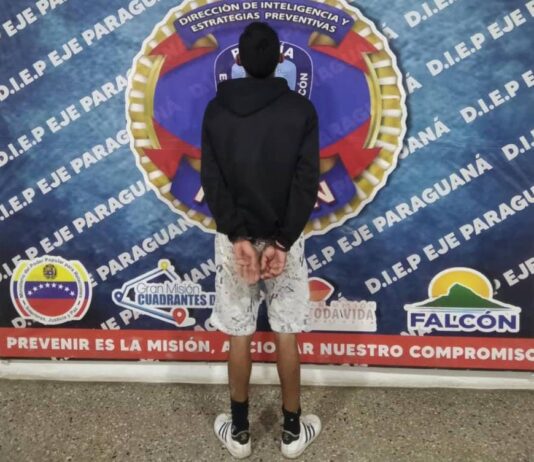 Punto Fijo| Detenido por acosar y hostigar a niña de 12 años