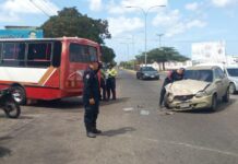 Punto Fijo| Accidente en la avenida Rafael González dejó una niña lesionada