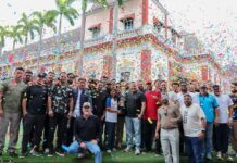 Delcy Rodríguez recibió en Miraflores a los campeones de la Serie de las Américas