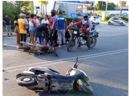 Tucacas| Lesionada sexagenaria en colisión de motos