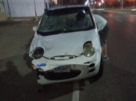 Punto Fijo| Publican imágenes del vehículo que arrolló a ciclista