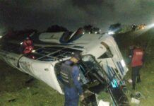 Tucacas| Seis lesionados en vuelco de buseta