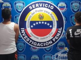 Coro| Sipef detuvo a dos sujetos por ultraje