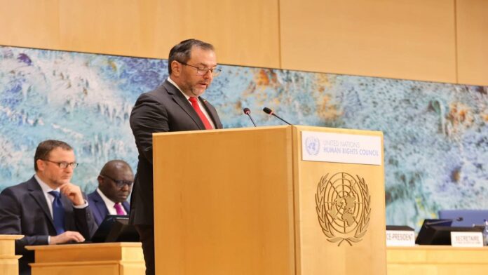 Canciller Gil: Presidenta (E) Rodríguez pide el cese de sanciones y liberación de Maduro